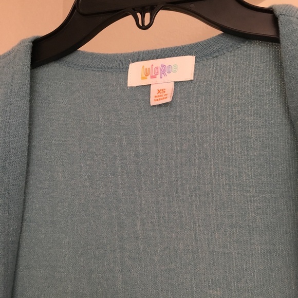 ❌SOLD❌ 💙 LuLaRoe Sarah Cardigan - XS - Picture 2 of 6